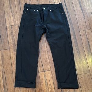 Black Levi 505 Pants